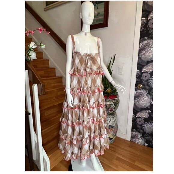 Innika Choo Frill Iva Biigdress Maxi - Picture 5 of 10